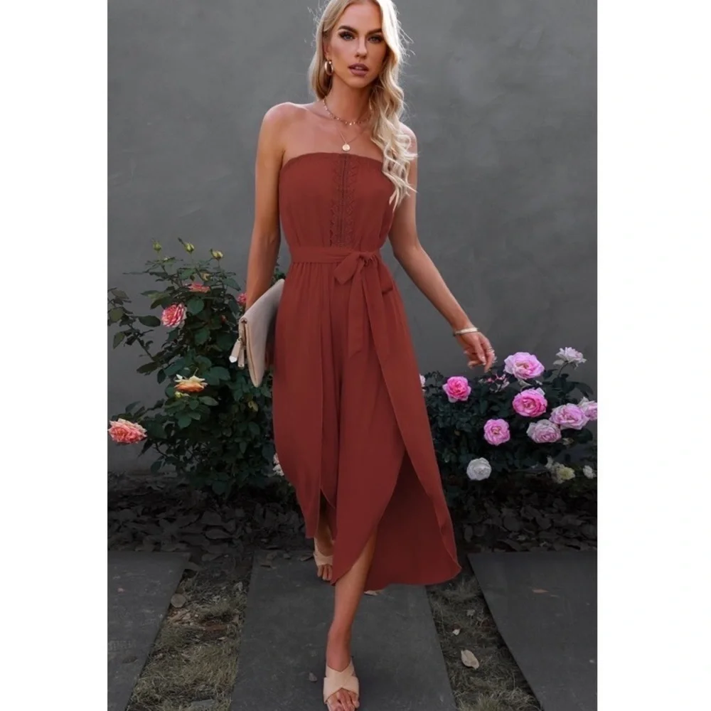 Impossible To Leave Sleeveless Jumpsuit